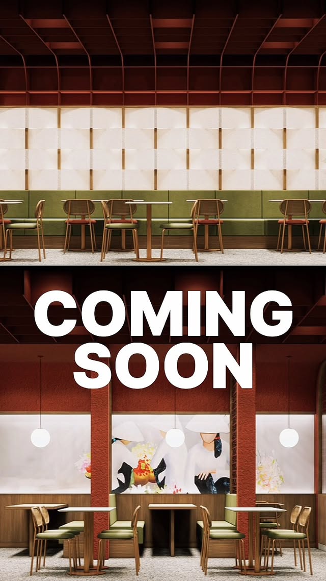 Coming soon - new restaurant interior design