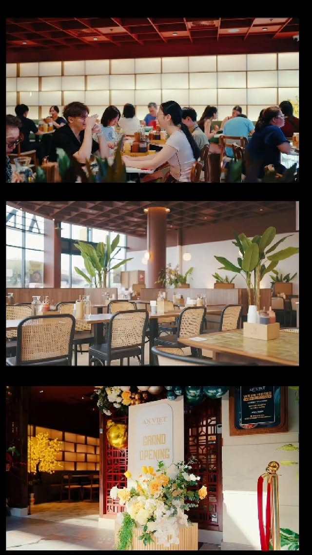 An Viet restaurant interior